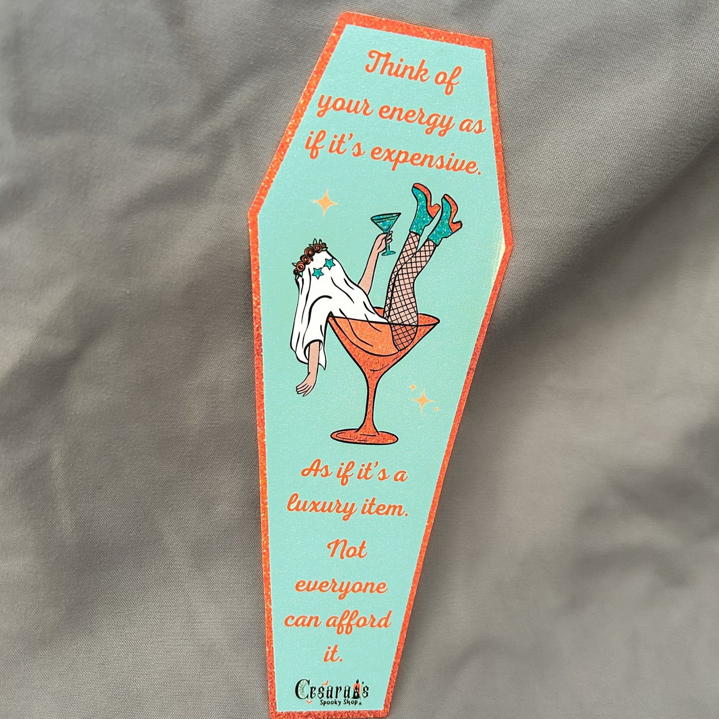 Expensive Energy Bookmark