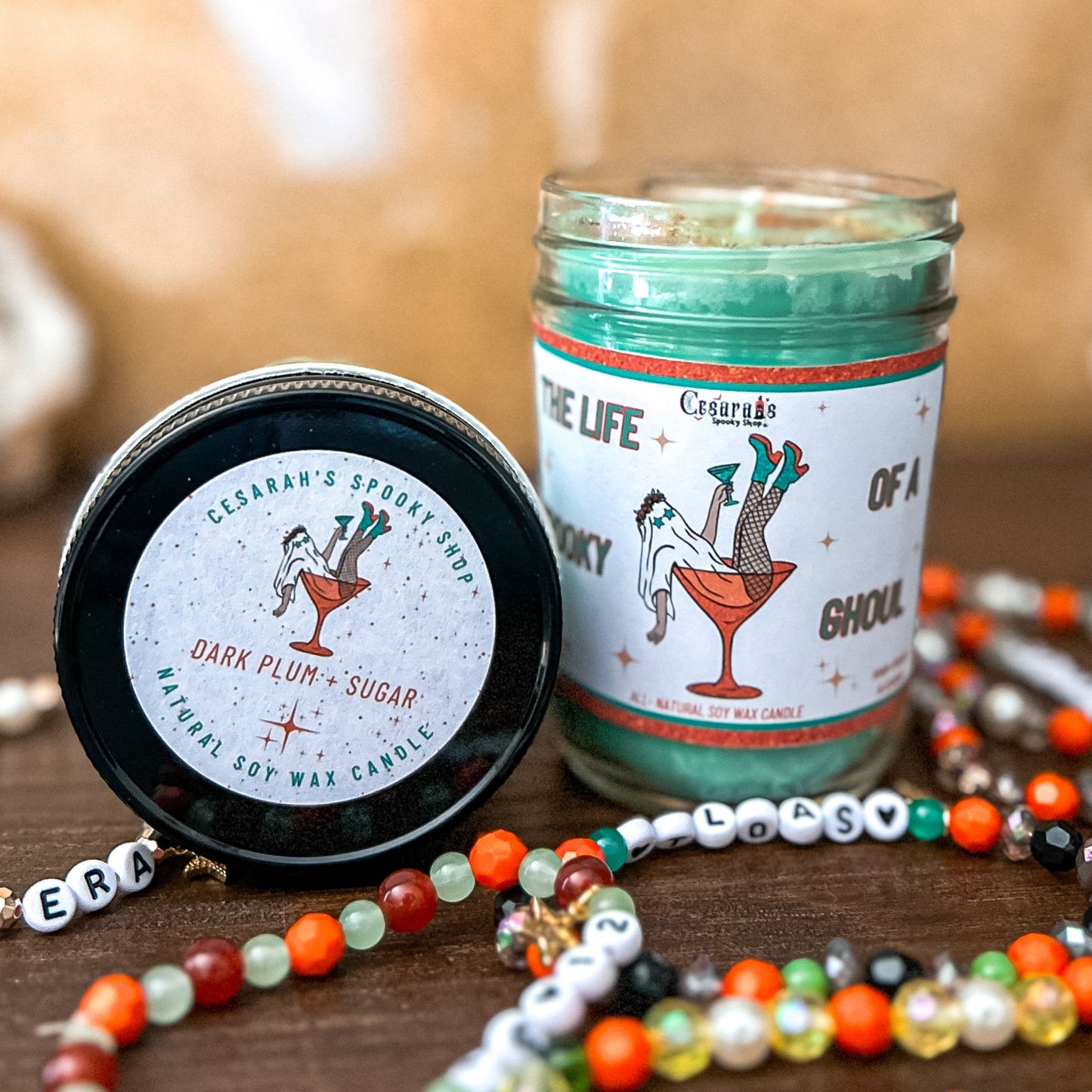 Life of a Spooky Ghoul Candle