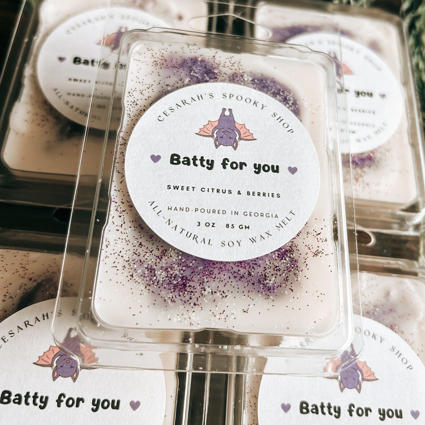 Batty for You Wax Melt (Sweet Citrus & Berries)