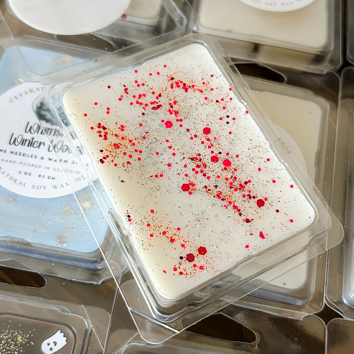 Cryptic Candy Cane Wax Melt (Peppermint & Vanilla)