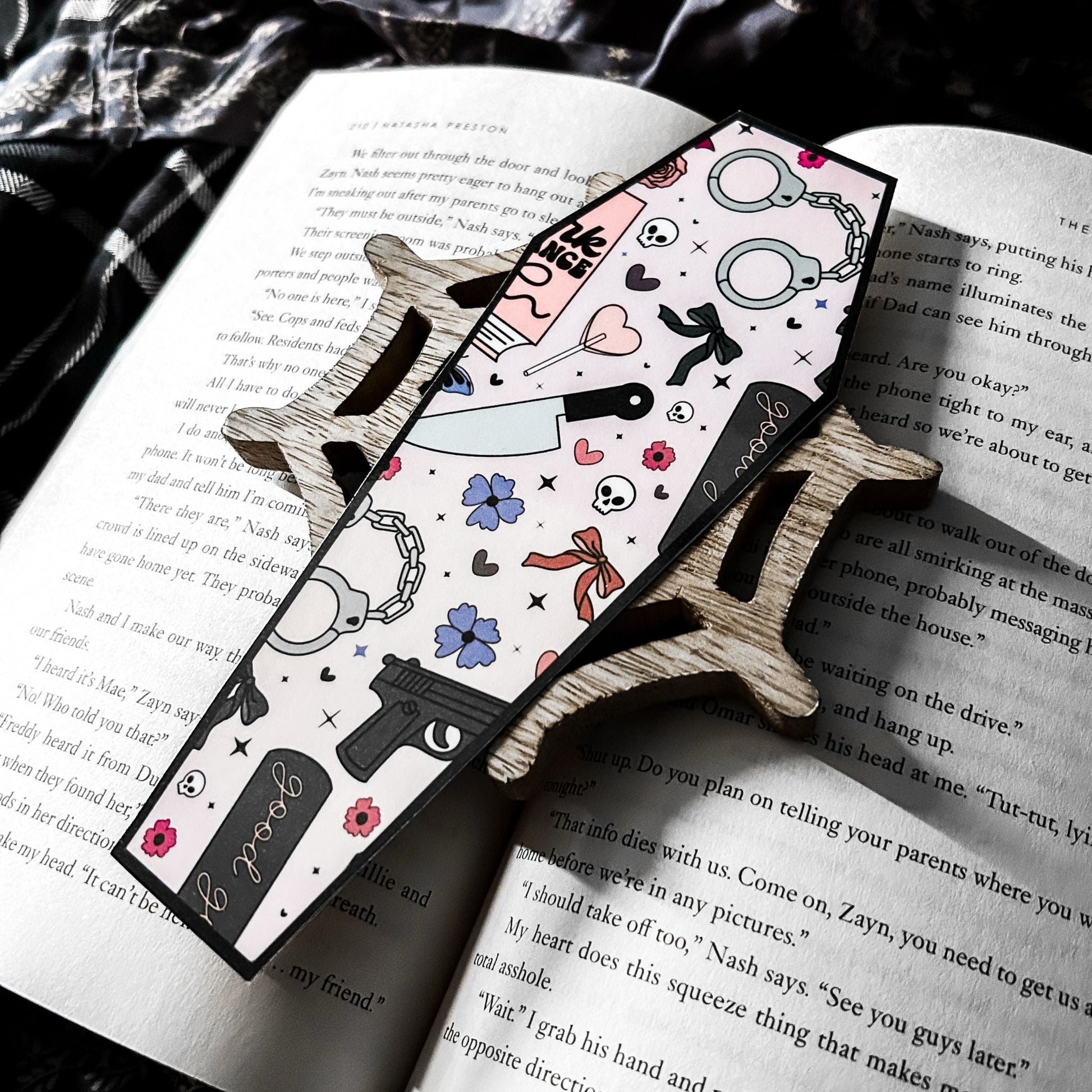 Good Girl Coffin Bookmark Cesarah's Spooky Shop