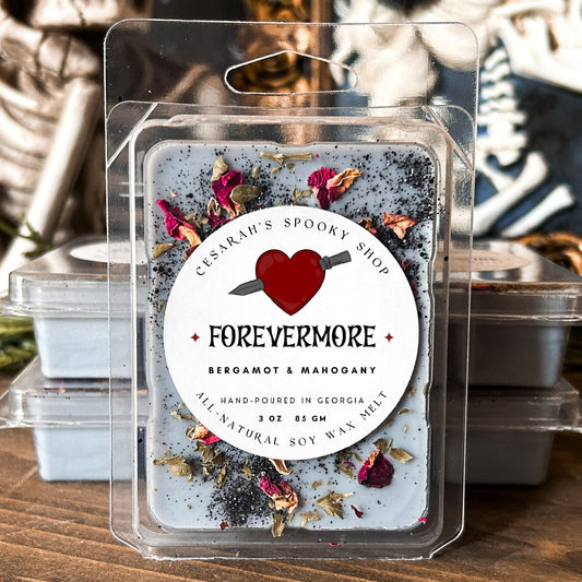 Forevermore Wax Melt (Bergamot & Mahogany) Cesarah's Spooky Shop
