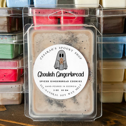 Ghoulish Gingerbread Wax Melt (Spiced Gingerbread Cookies)
