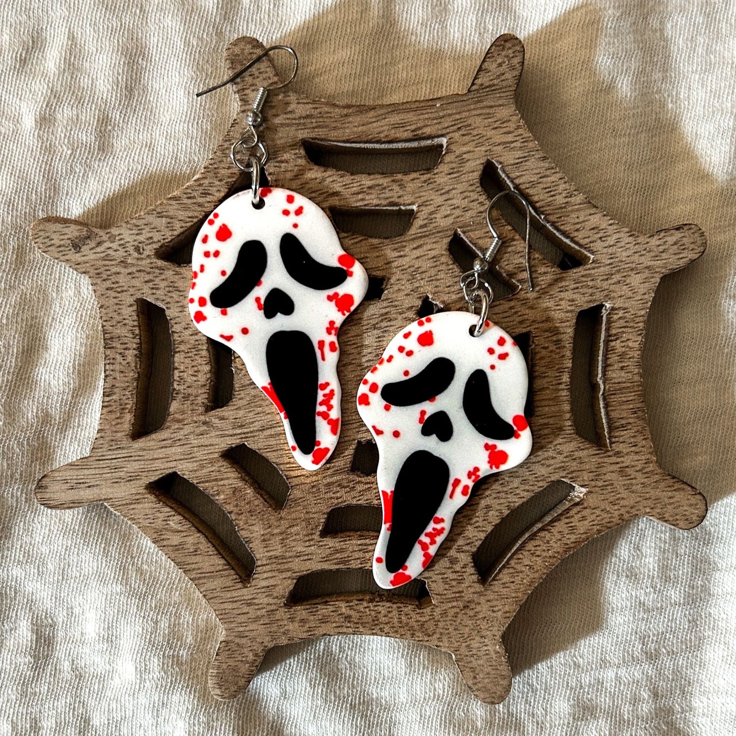 Ghost Killer Earrings Cesarah's Spooky Shop