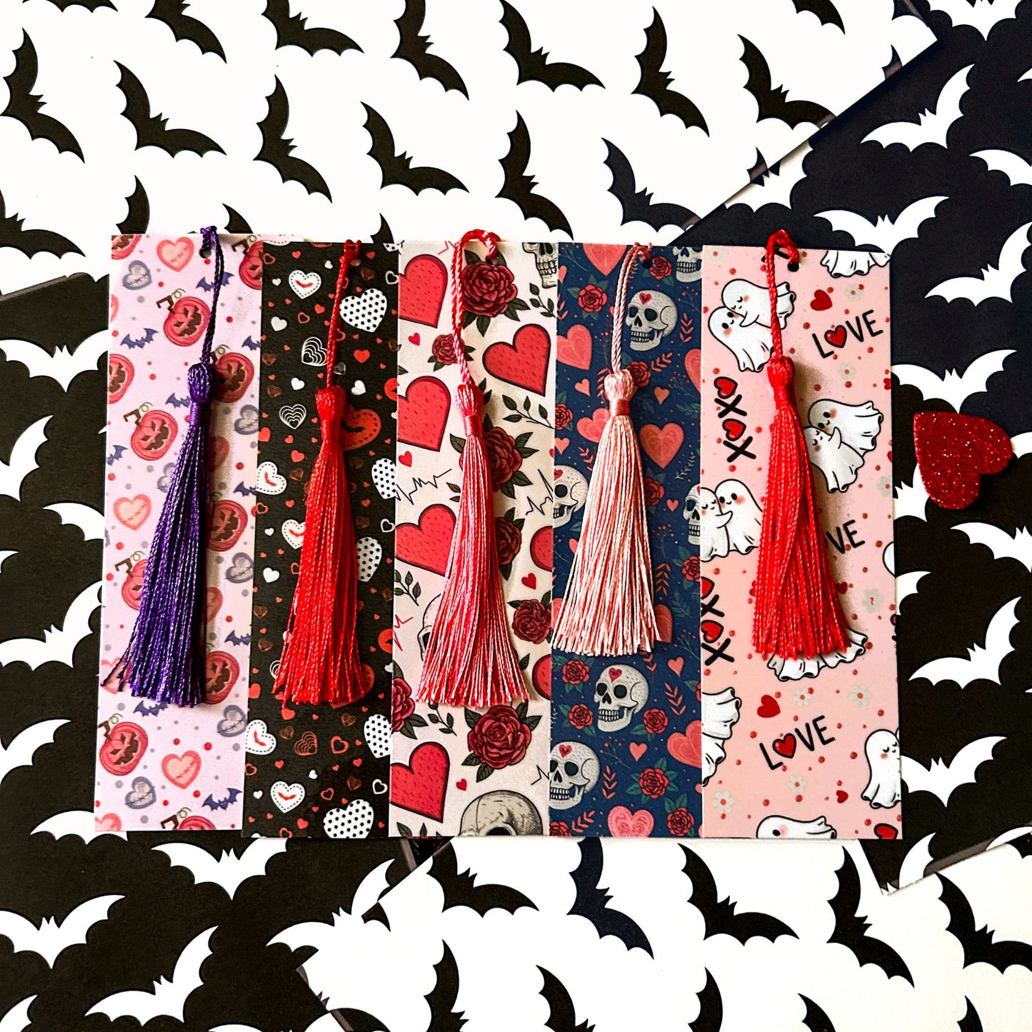 Valloween Ghosts Bookmark