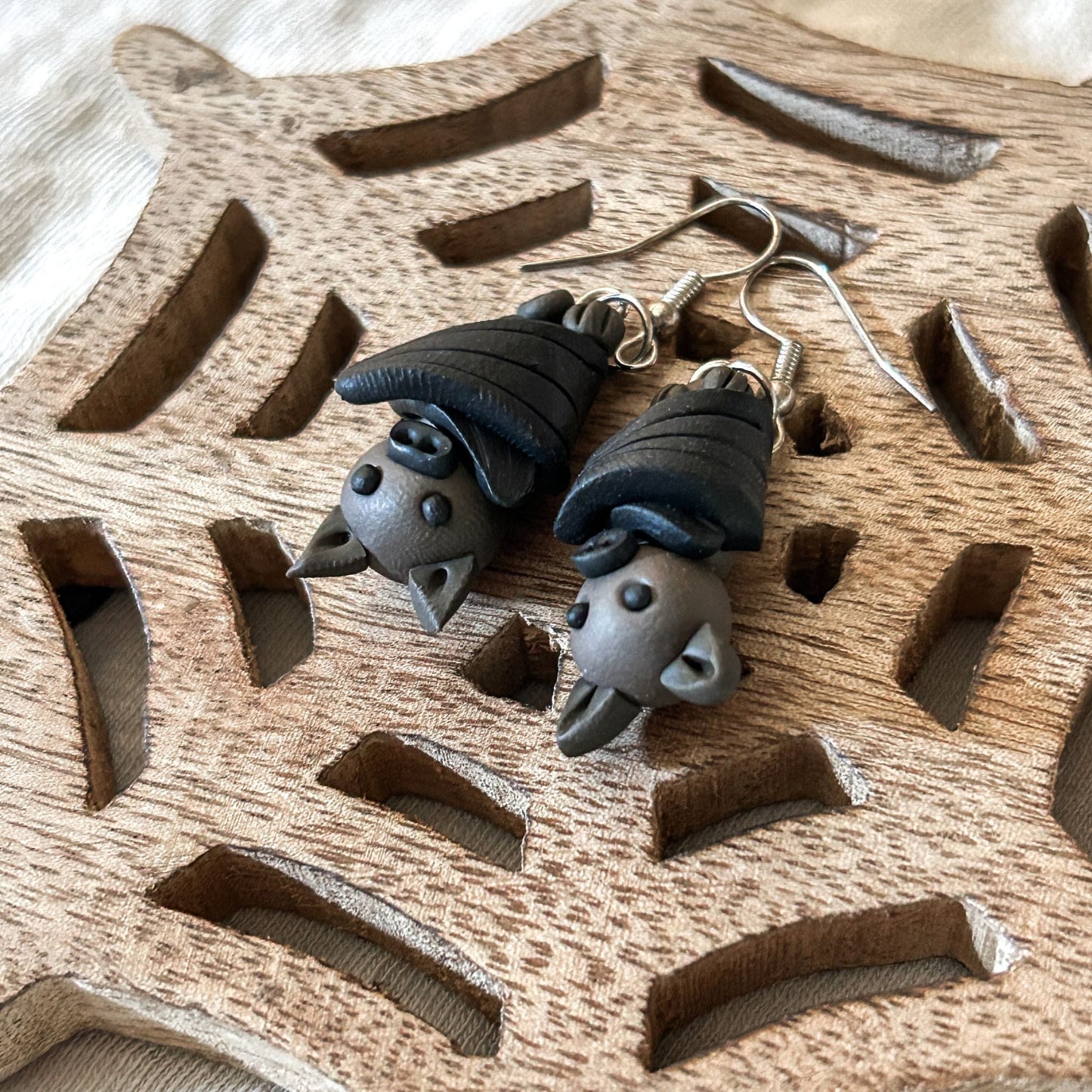 Spooky Bat Earrings