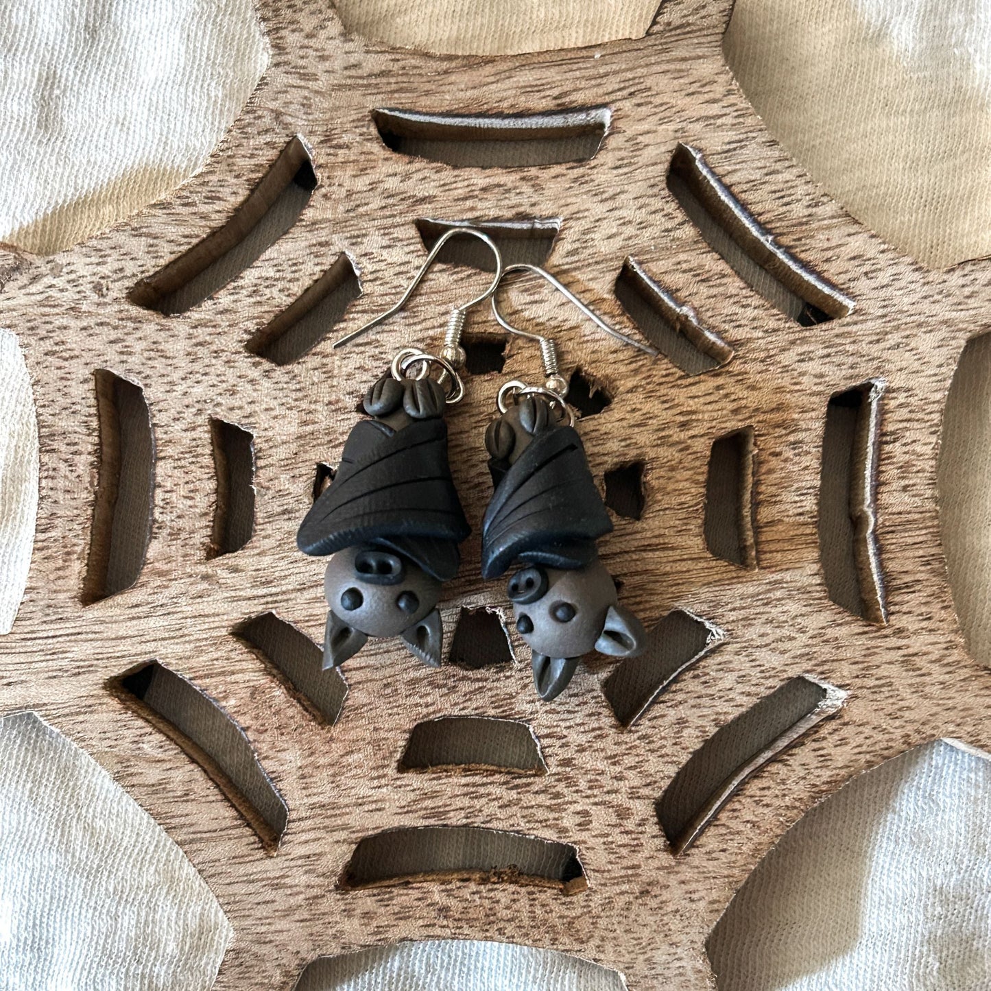 Spooky Bat Earrings