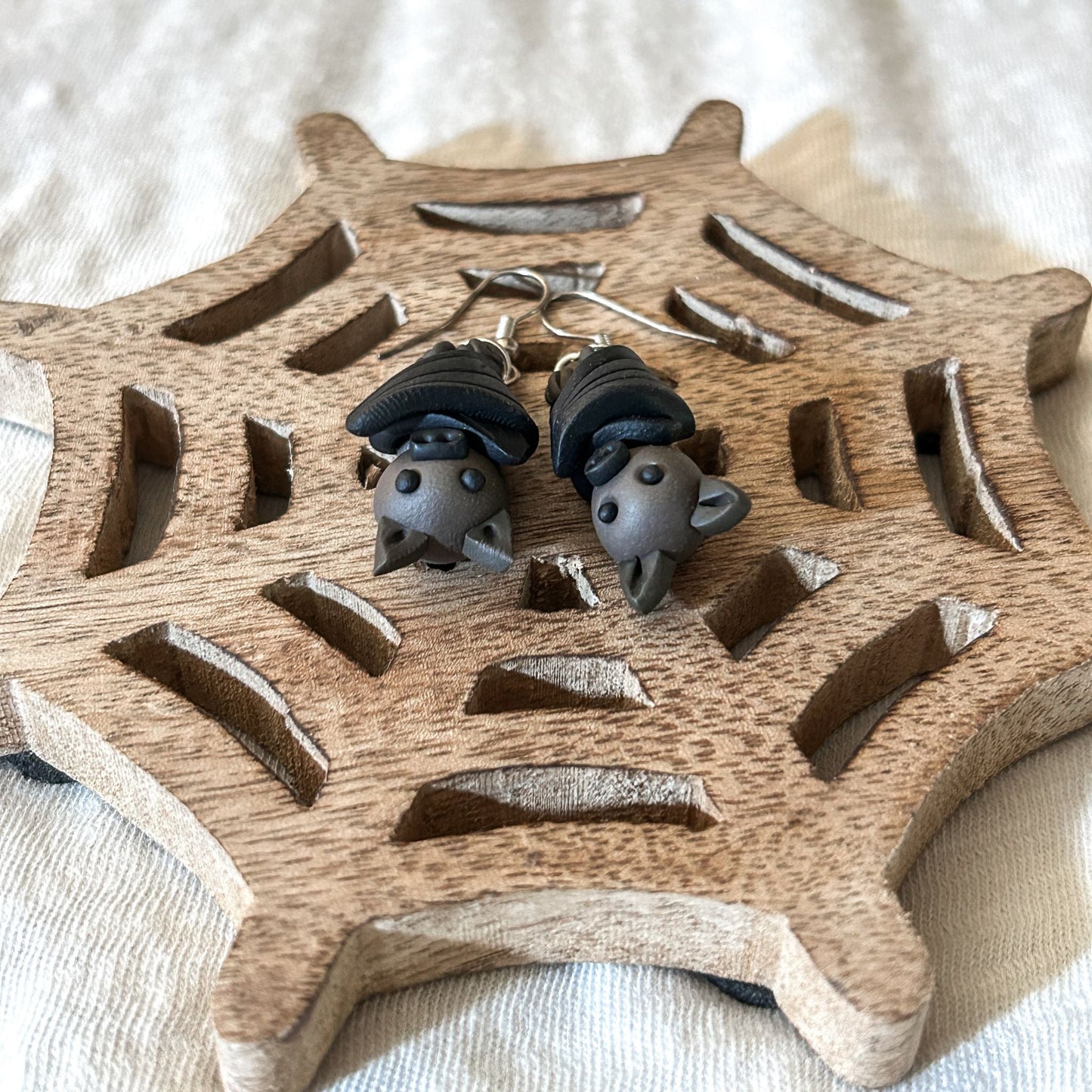 Spooky Bat Earrings