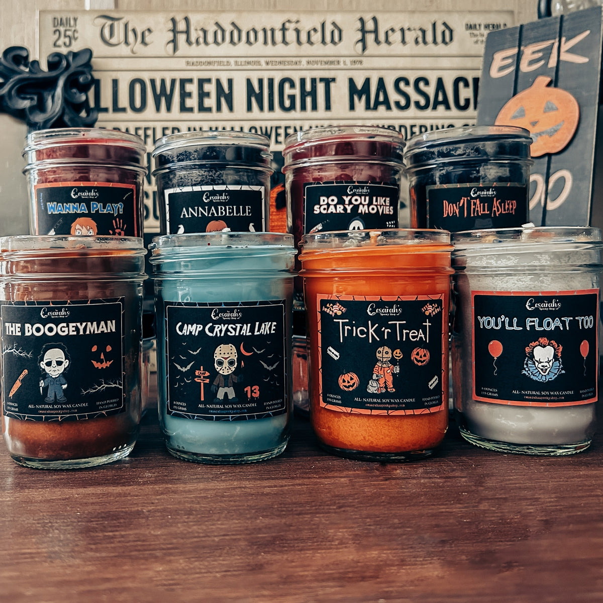 Horror Movie Candles