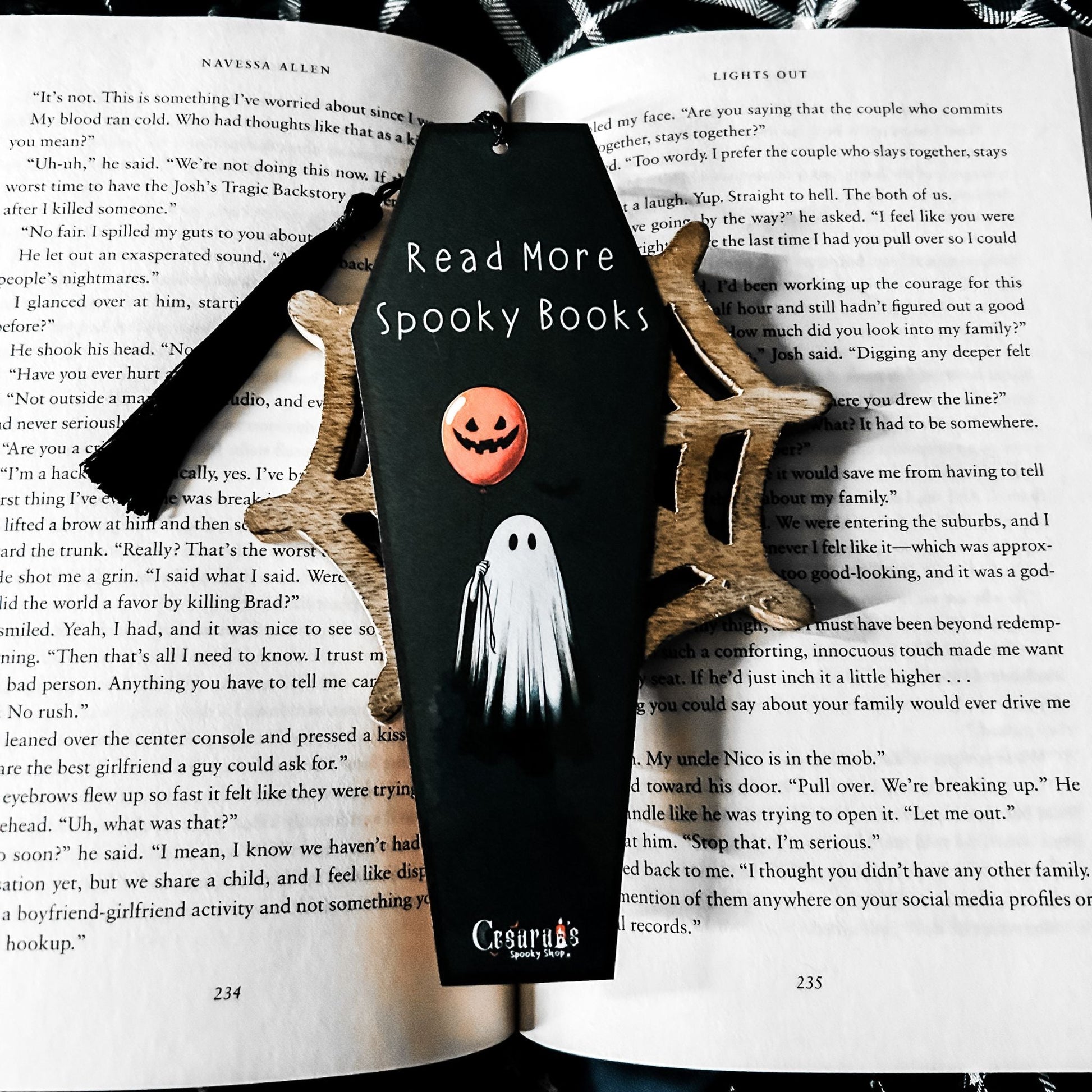 Read More Spooky Books Bookmark Cesarah's Spooky Shop