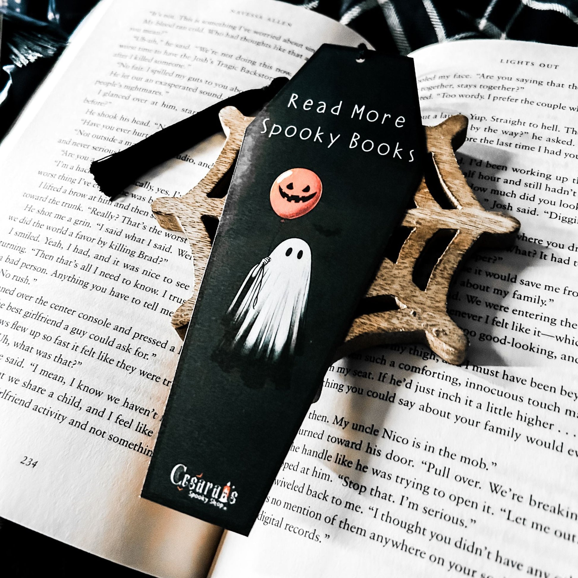 Read More Spooky Books Bookmark Cesarah's Spooky Shop