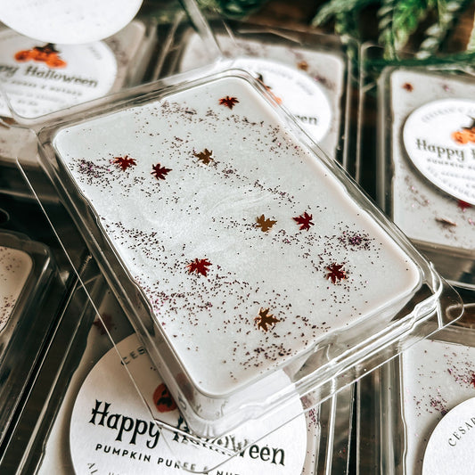Happy Halloween Wax Melt (Pumpkin Puree & Nutmeg)