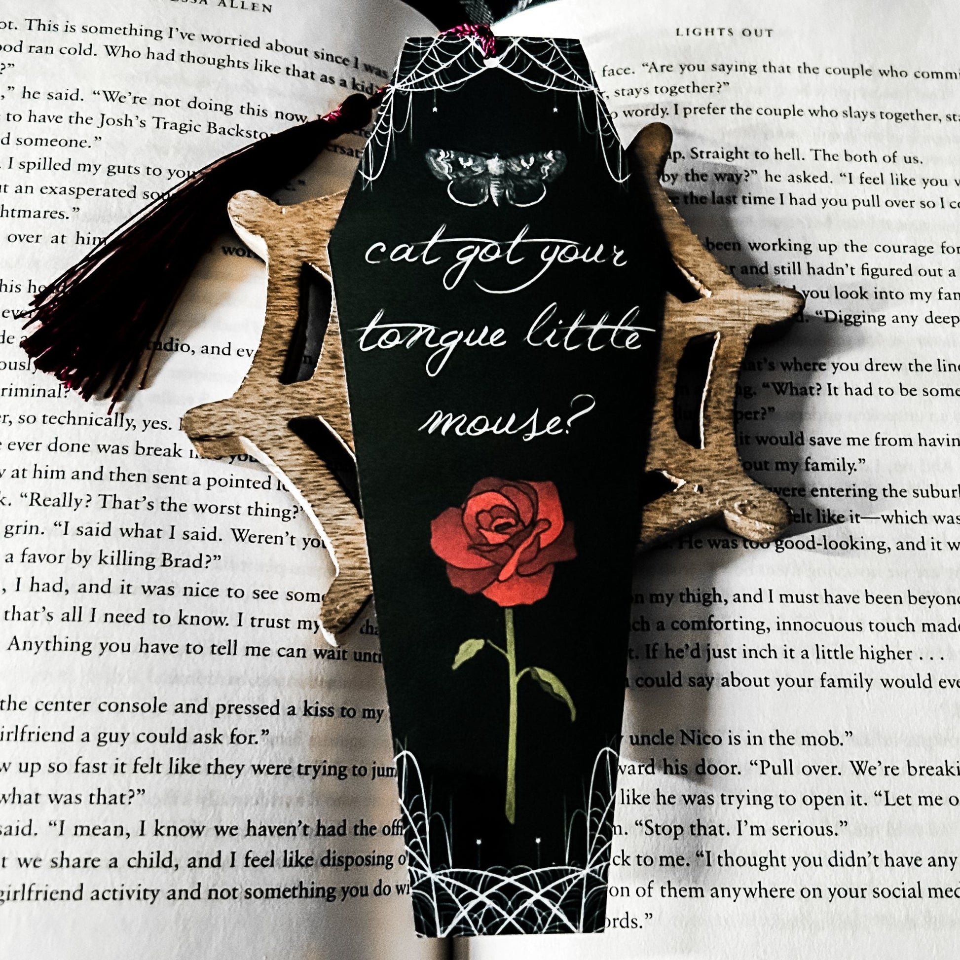 Haunting Adeline Inspired Bookmark Cesarah's Spooky Shop