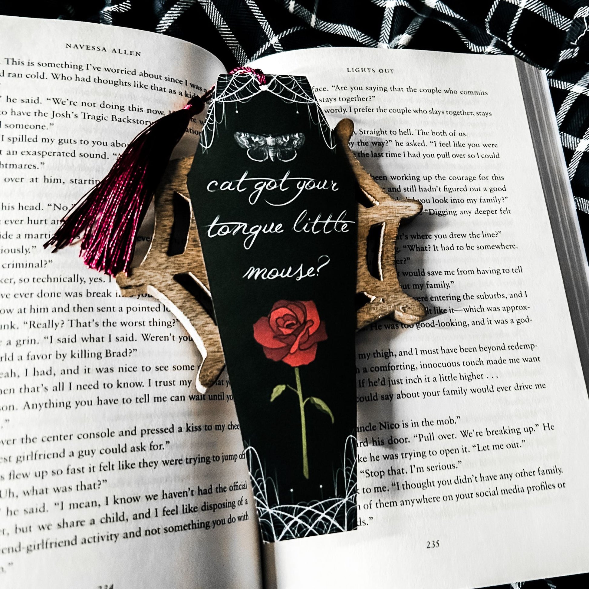 Haunting Adeline Inspired Bookmark Cesarah's Spooky Shop