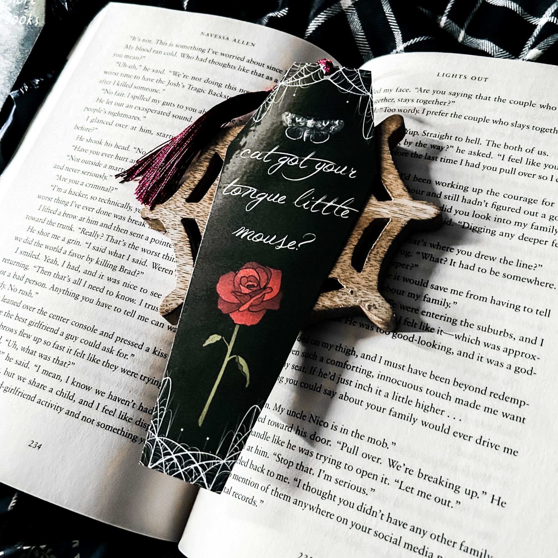 Haunting Adeline Inspired Bookmark Cesarah's Spooky Shop