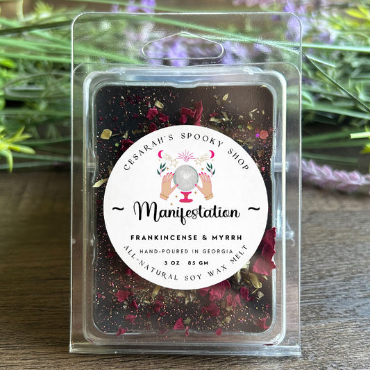Manifestation Wax Melt (Frankincense & Myrrh) Cesarah's Spooky Shop