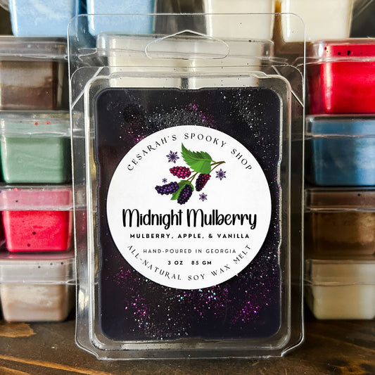 Midnight Mulberry Wax Melt (Mulberry, Apple, & Vanilla)