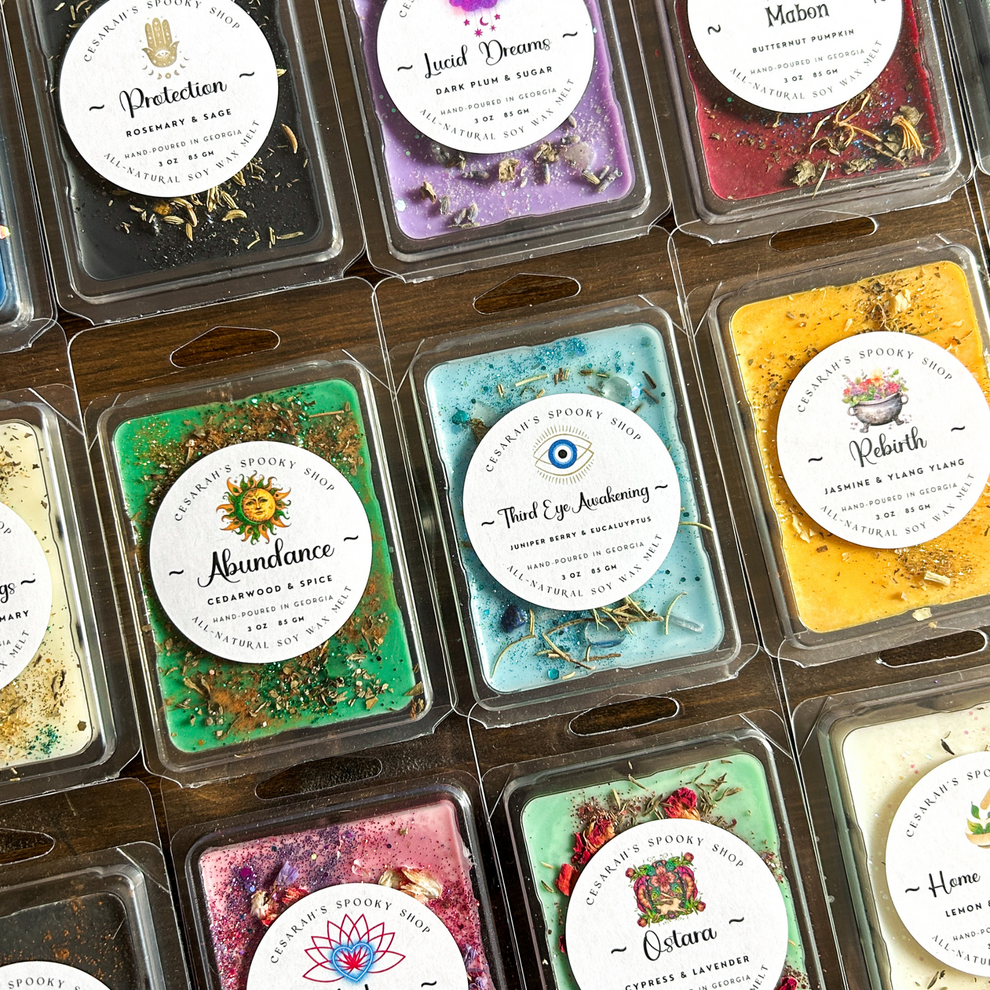 Manifestation & Intention Wax Melts Cesarah's Spooky Shop
