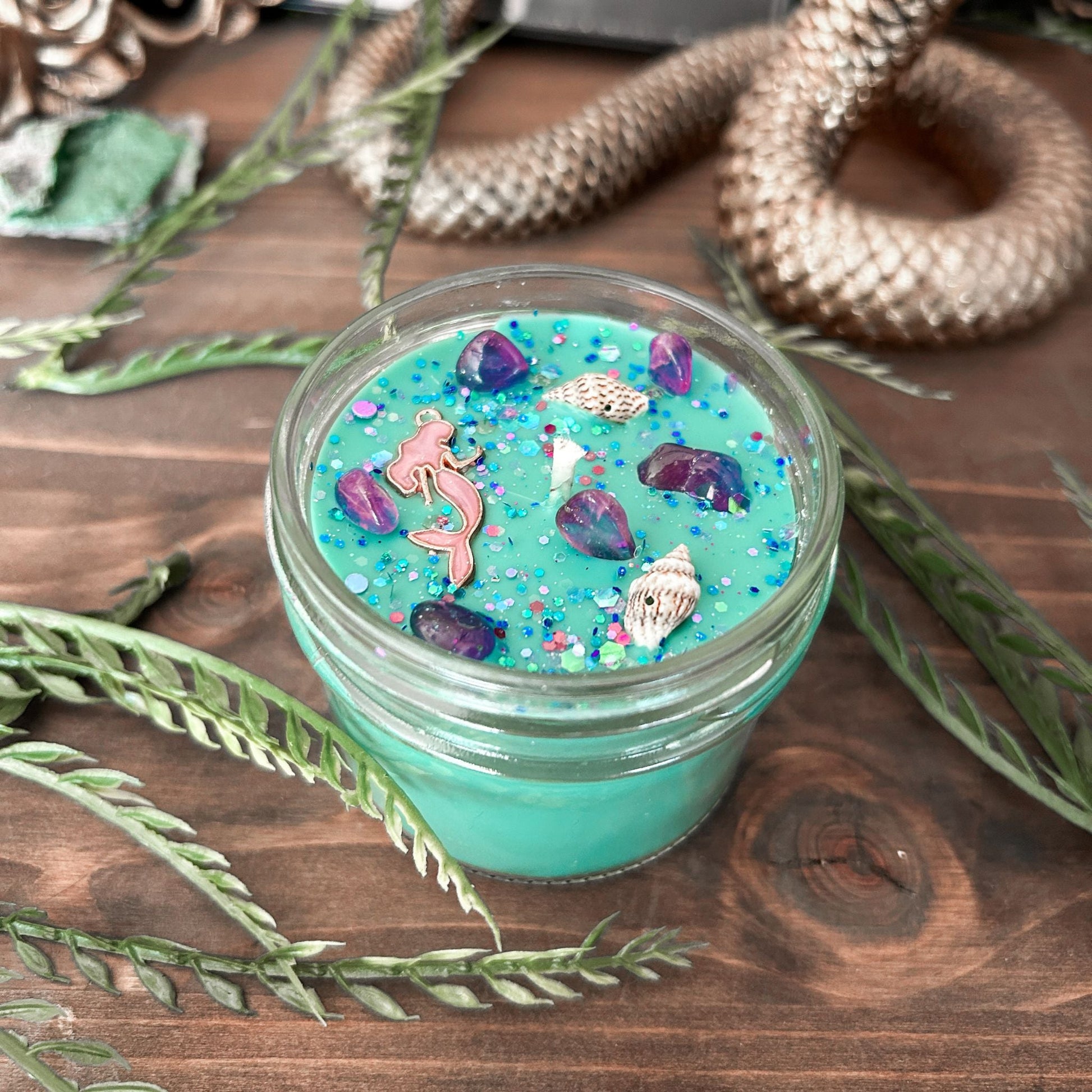 Mermaid Magic Candle Cesarah's Spooky Shop