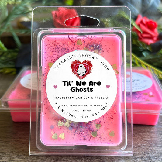 Til' We Are Ghosts Wax Melt (Raspberry Vanilla & Freesia)