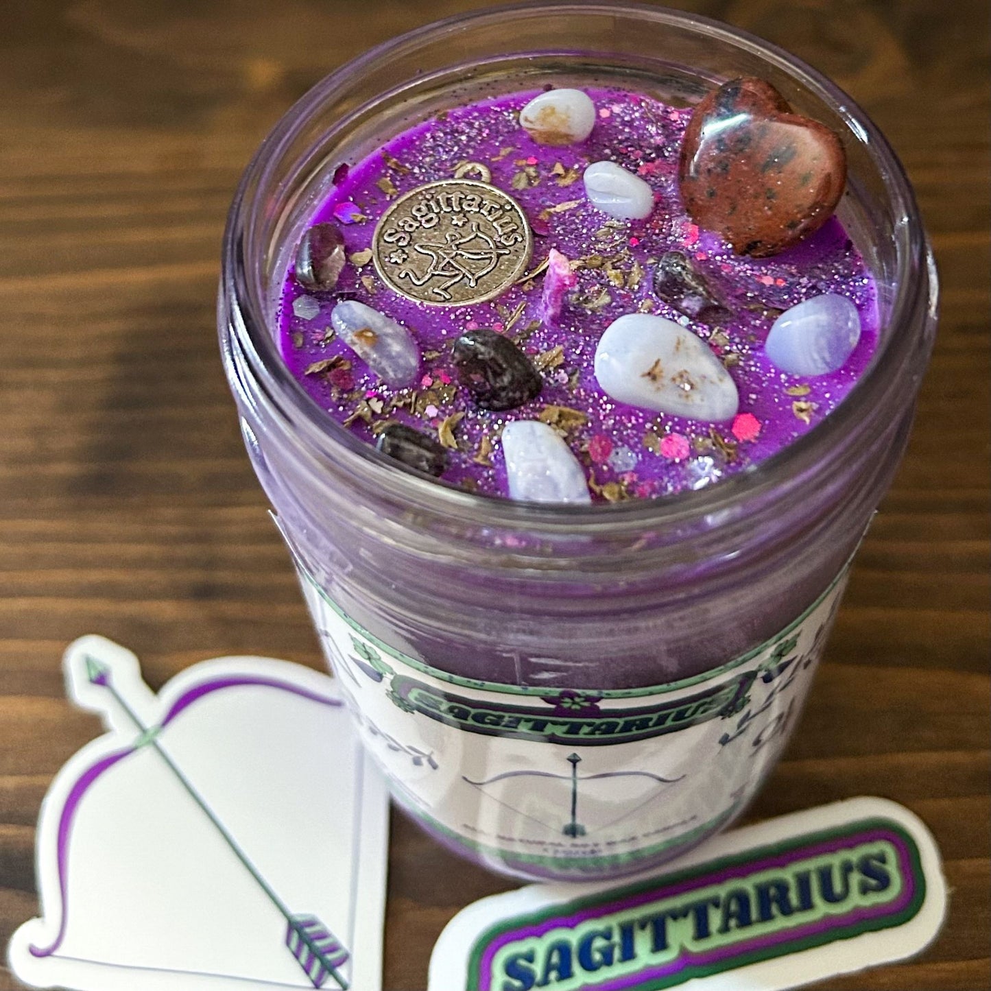 Sagittarius Zodiac Candle Cesarah's Spooky Shop