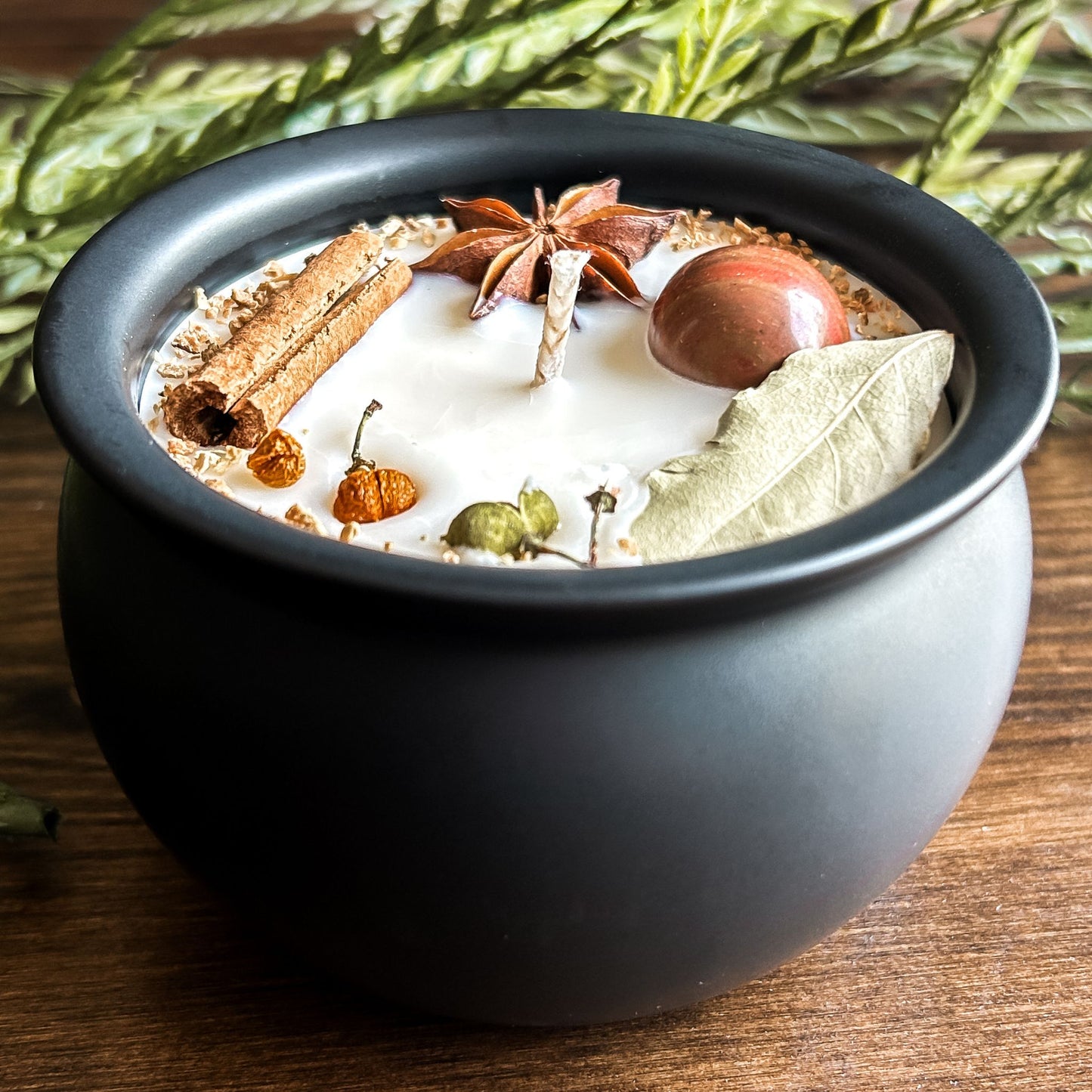 Simmer Pot Cauldron Candle (Lemon & Rosemary)