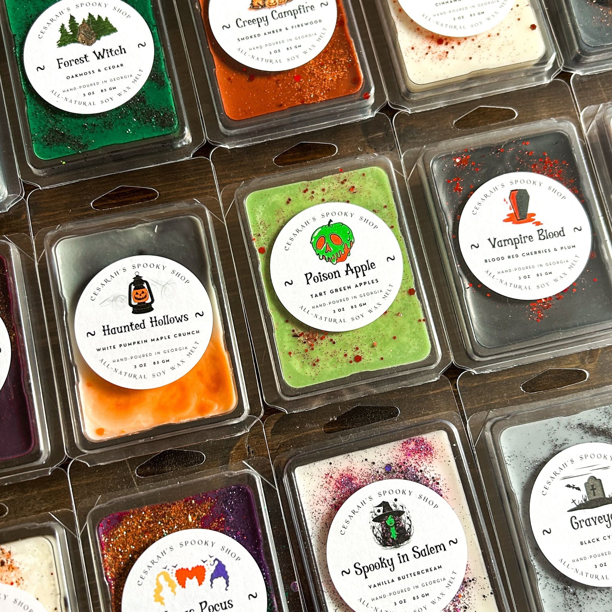 Halloween & Fall Wax Melts Cesarah's Spooky Shop