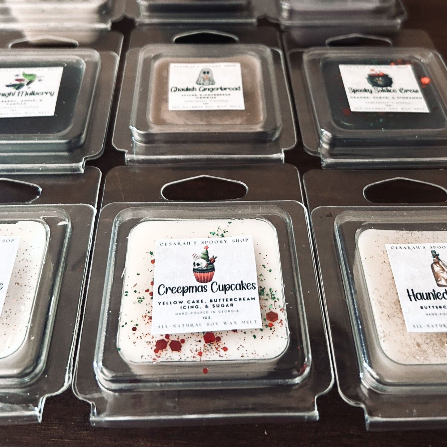 Creepmas Mystery Wax Melt Sample Bundle