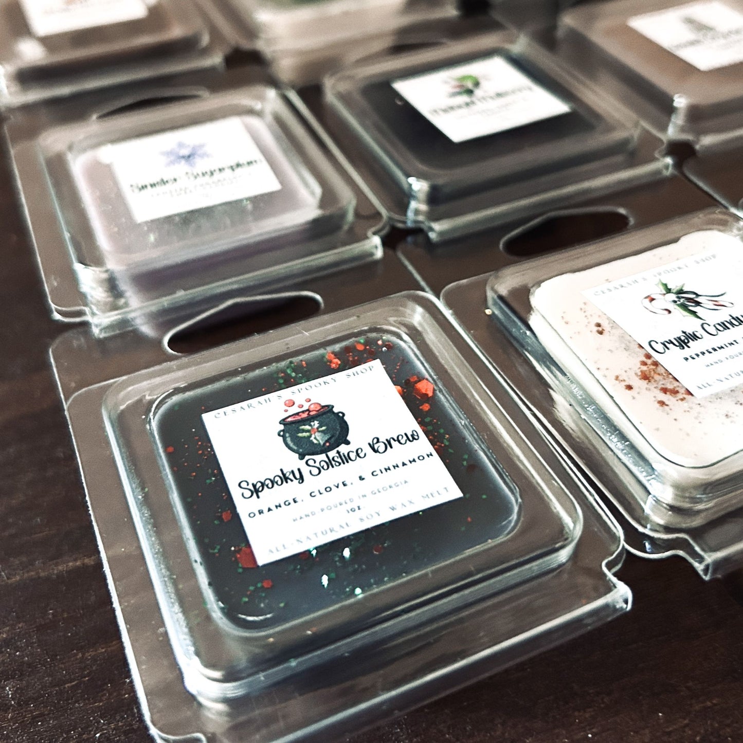 Creepmas Mystery Wax Melt Sample Bundle