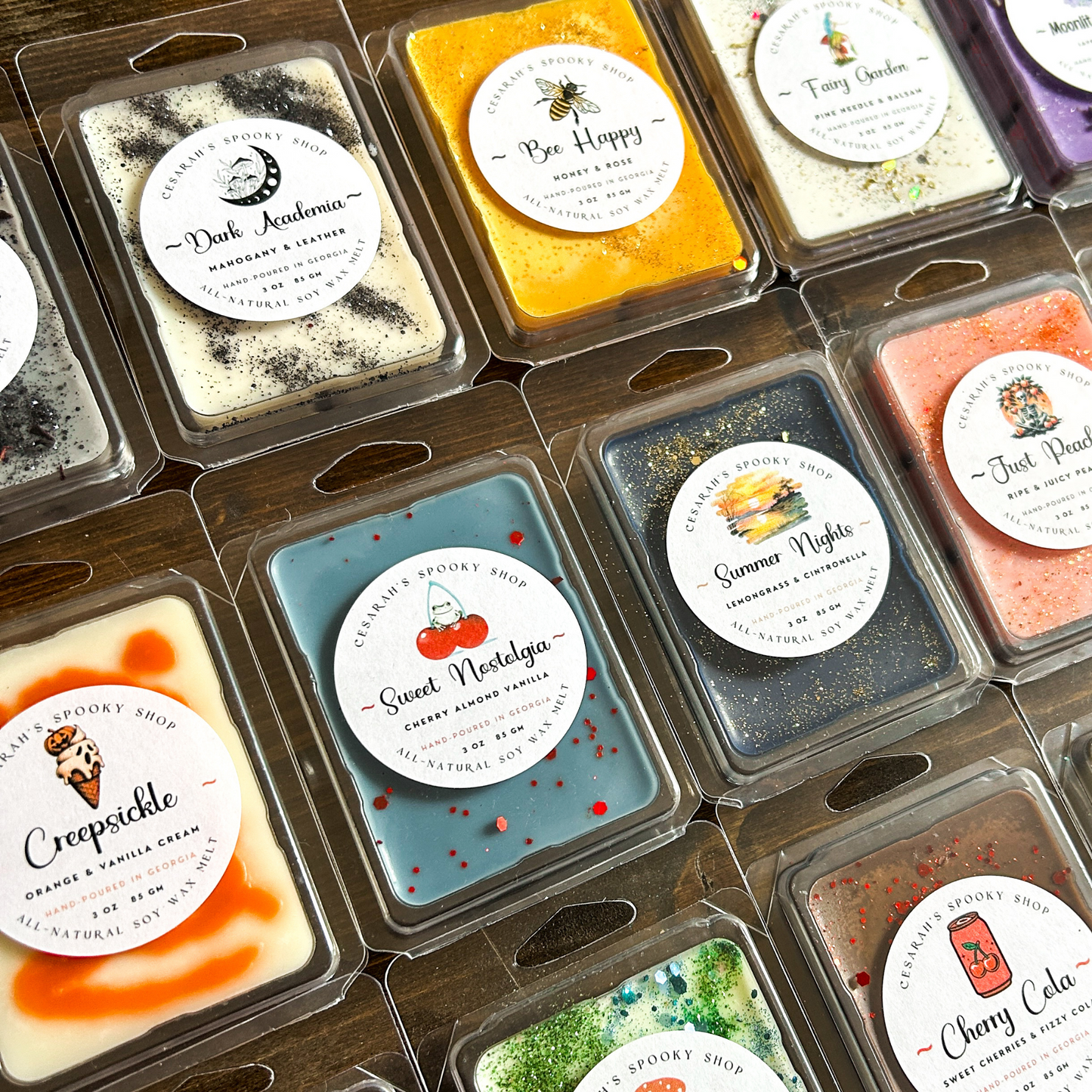 Spring & Summer Wax Melts Cesarah's Spooky Shop