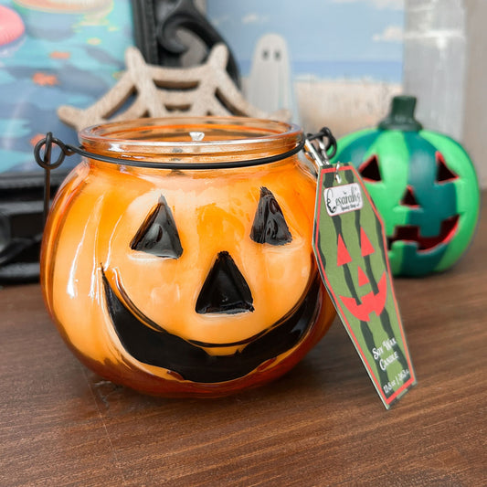 Summerween Jack O Lantern Candle (Choose Scent)