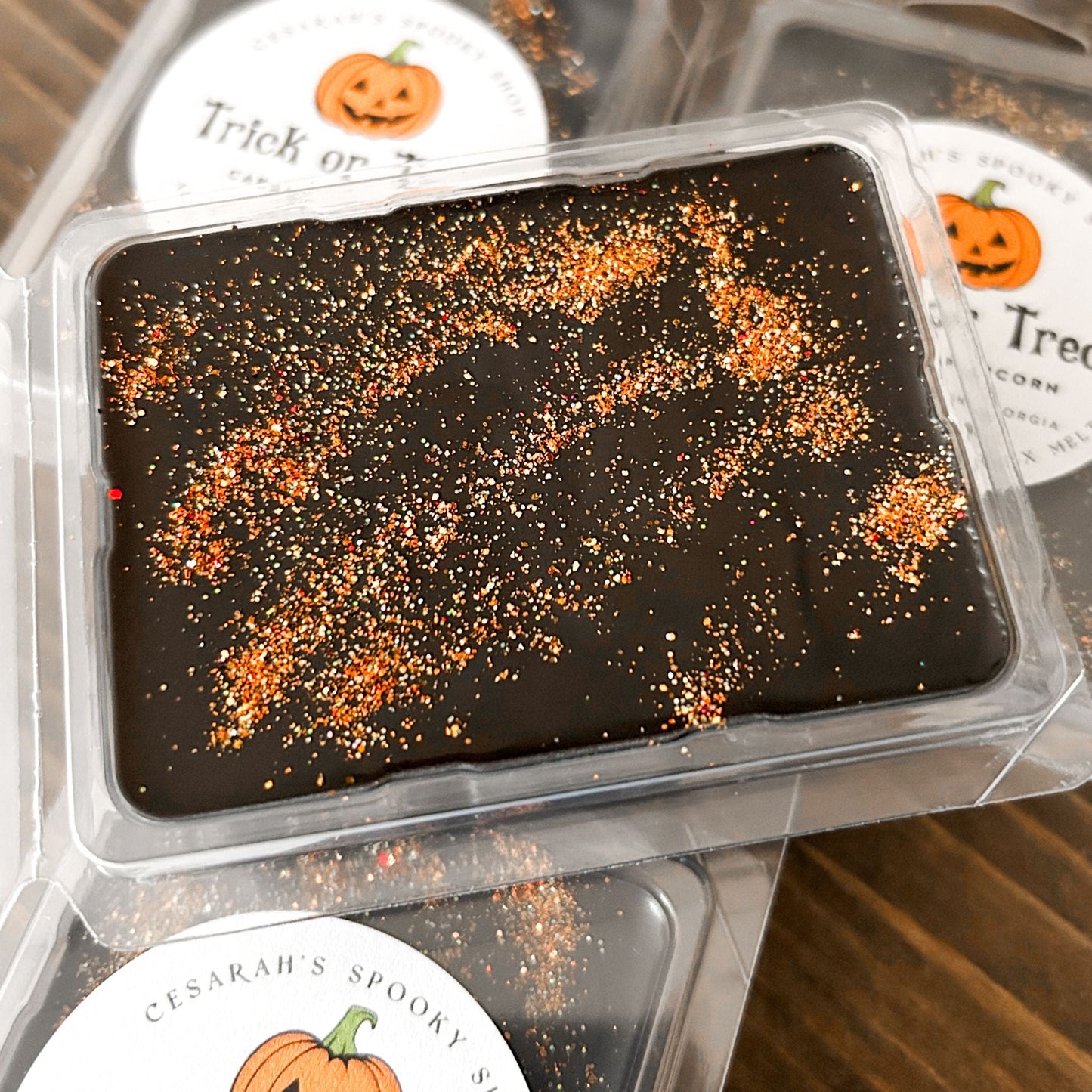 Trick or Treat Wax Melt (Caramel Popcorn) Cesarah's Spooky Shop
