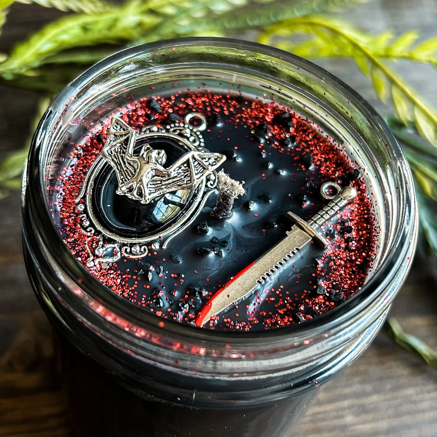 Vampire Blood Candle (Blood Red Cherries & Plum)