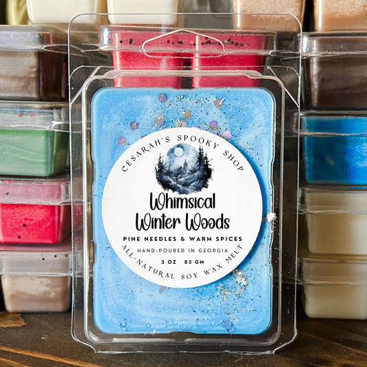 Whimsical Winter Woods Wax Melt (Pine Needles & Warm Spices)