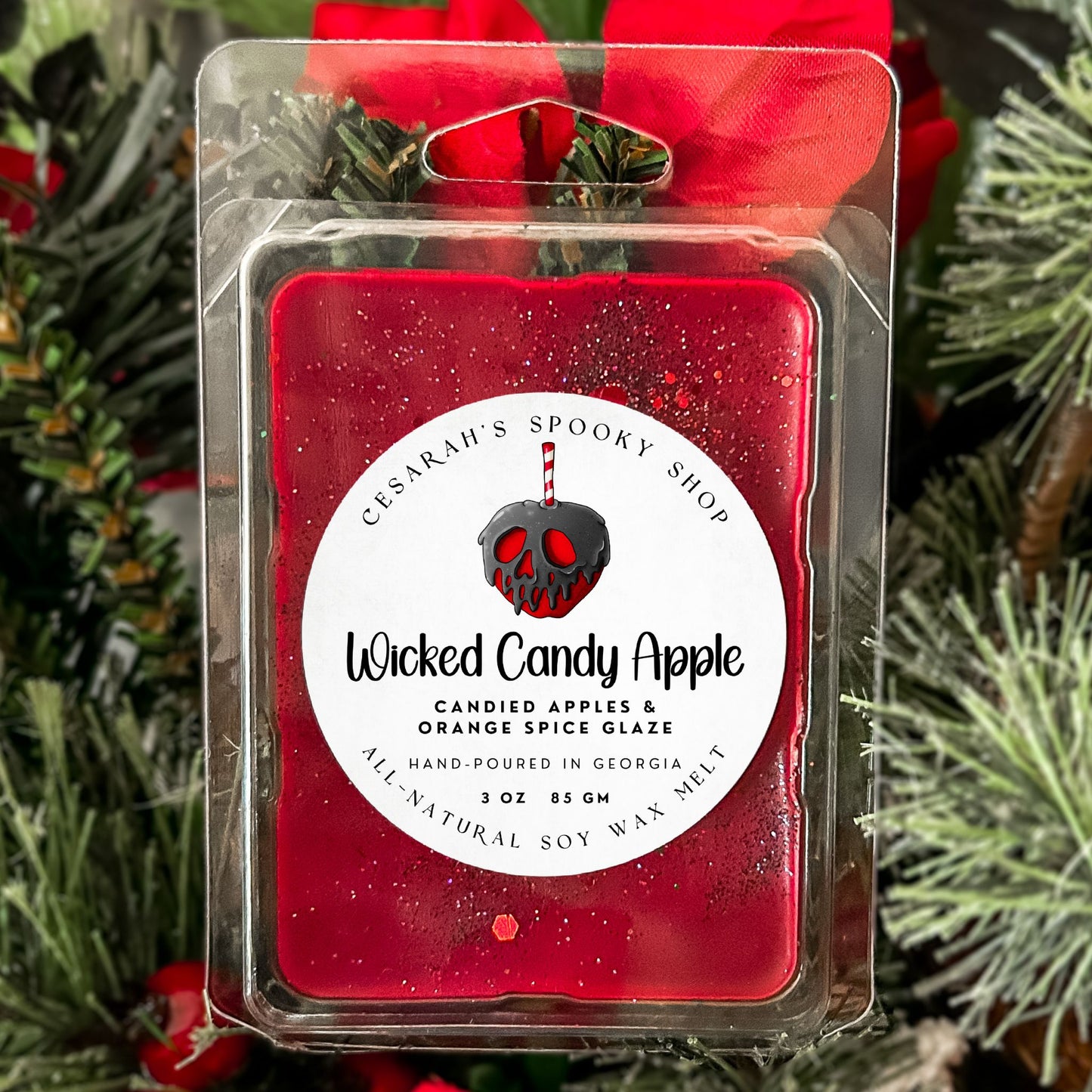 Wicked Candy Apple Wax Melt (Candied Apples & Orange Spice Glaze)