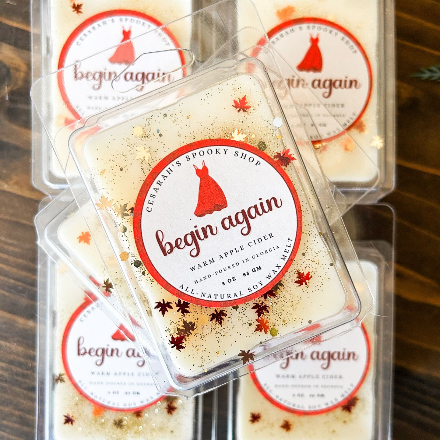 Begin Agian Wax Melt (warm apple cider)
