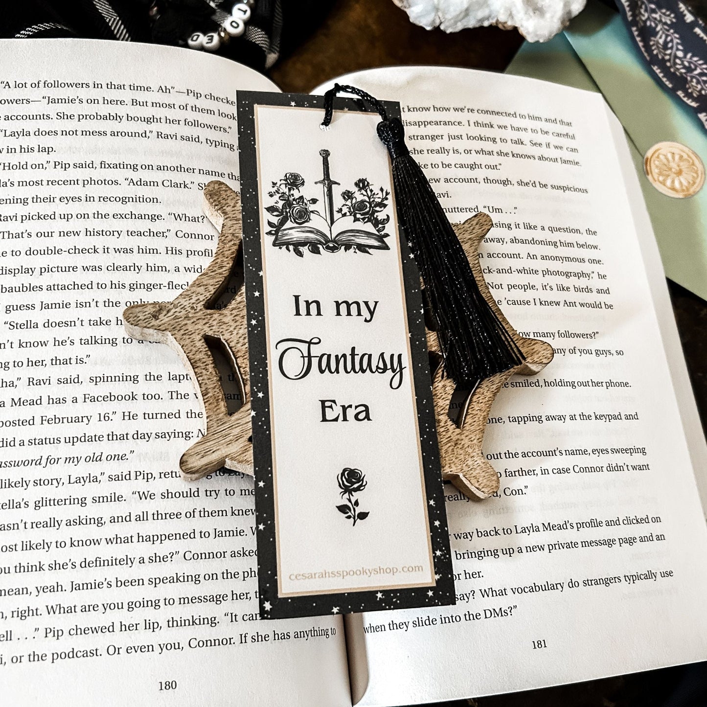 In My Fantasy Era Bookmark Cesarah's Spooky Shop