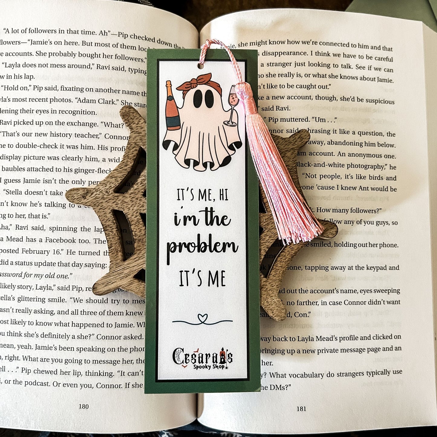 I'm the Problem Bookmark Cesarah's Spooky Shop