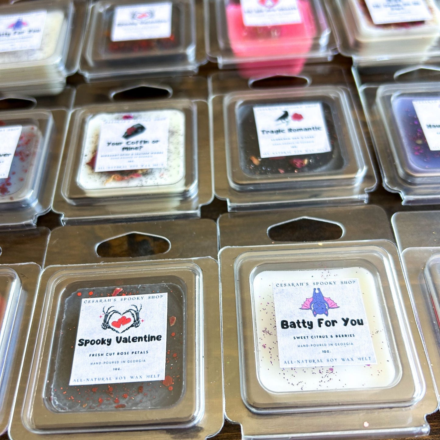 Valloween Mystery Wax Melt Sample Bundle Cesarah's Spooky Shop