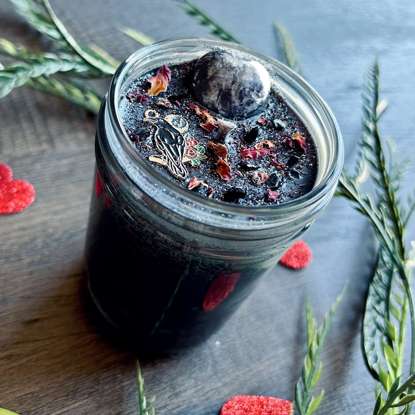 Tragic Romantic Candle (Scorched Oak & Sage) Cesarah's Spooky Shop