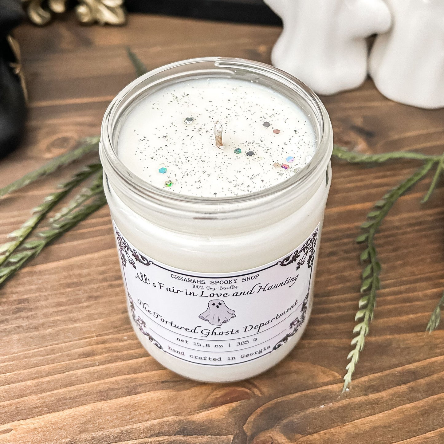 The Tortured Ghosts Department Candle Cesarah's Spooky Shop