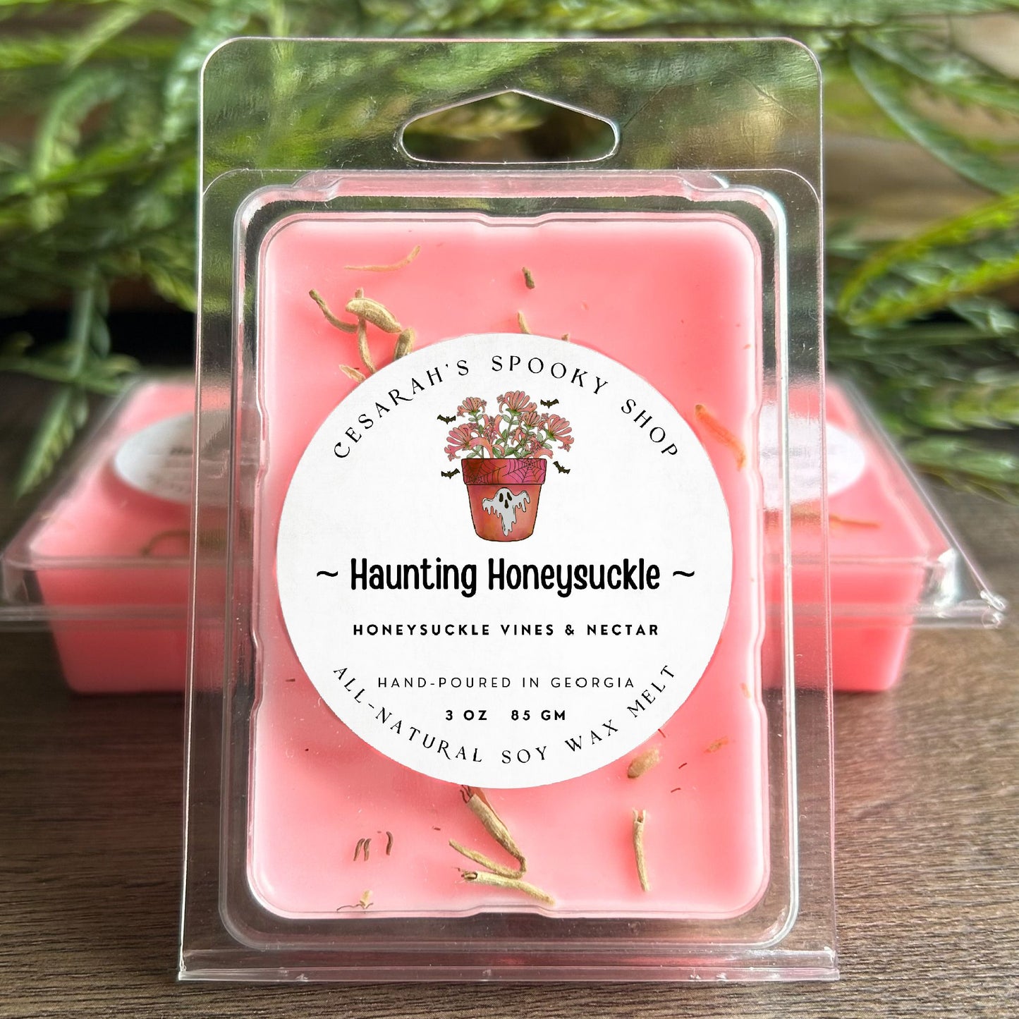 Haunting Honeysuckle Wax Melt (Honeysuckle Vines & Nectar) Cesarah's Spooky Shop
