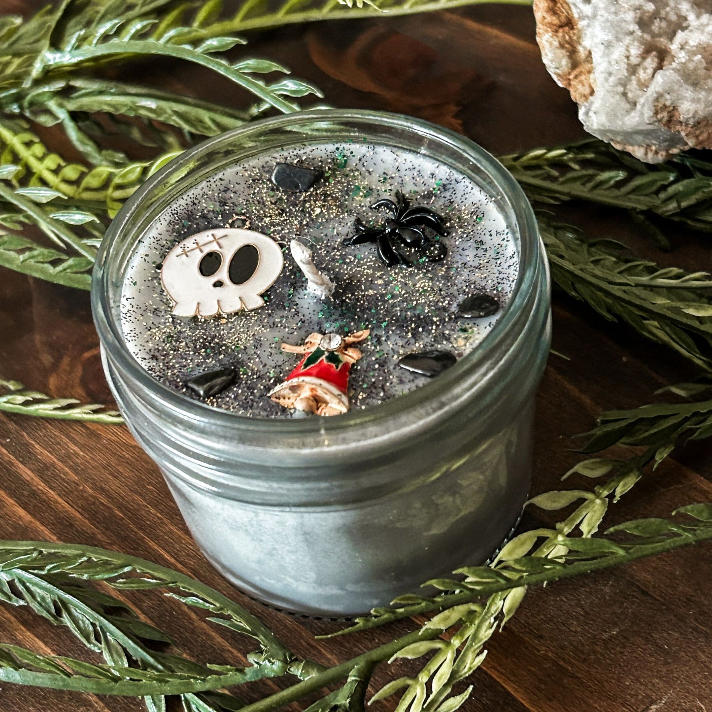 4oz Merry Creepmas Candle (Vanilla Bean & Spice)