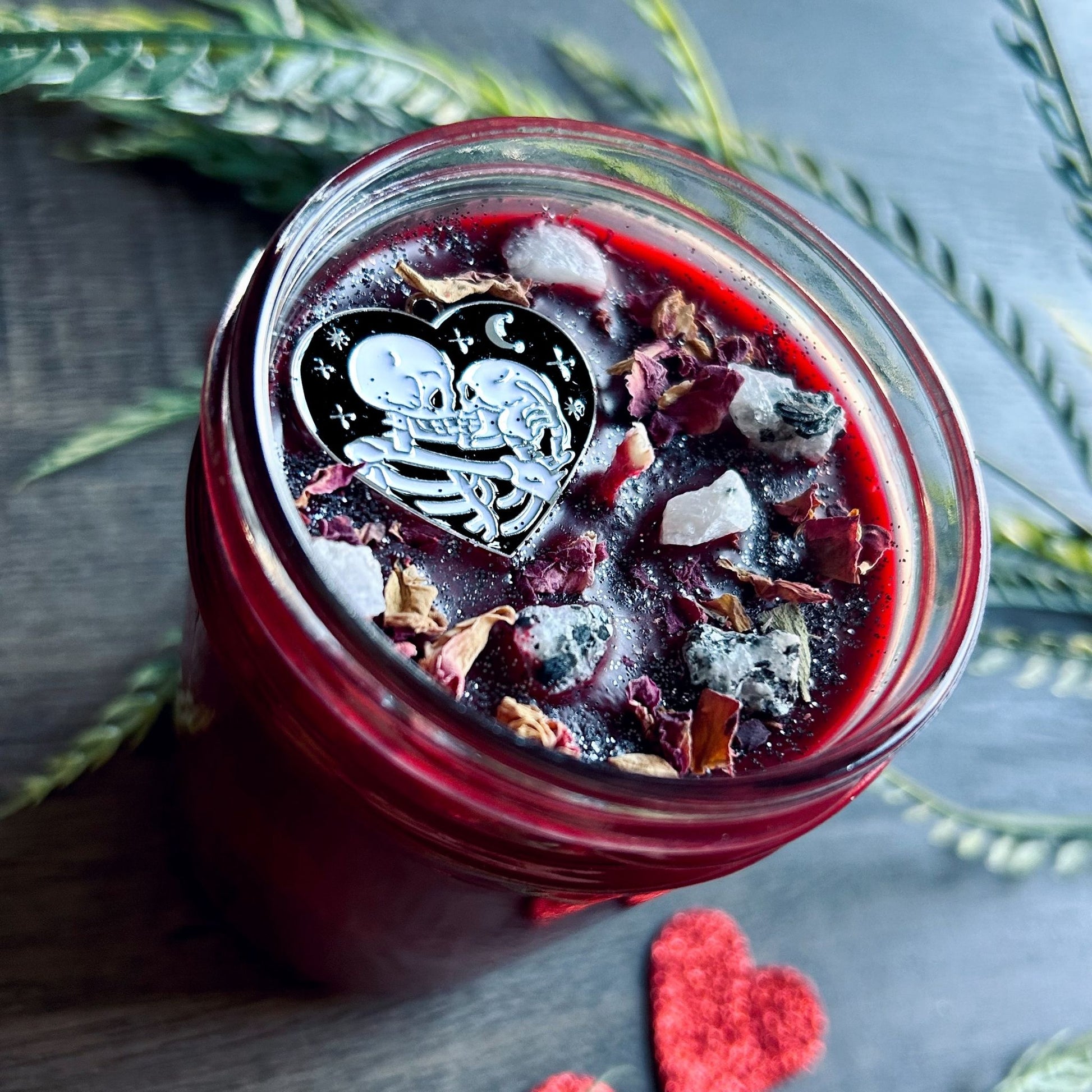 Eternally Yours Candle (Cranberry Apple & Clove) Cesarah's Spooky Shop