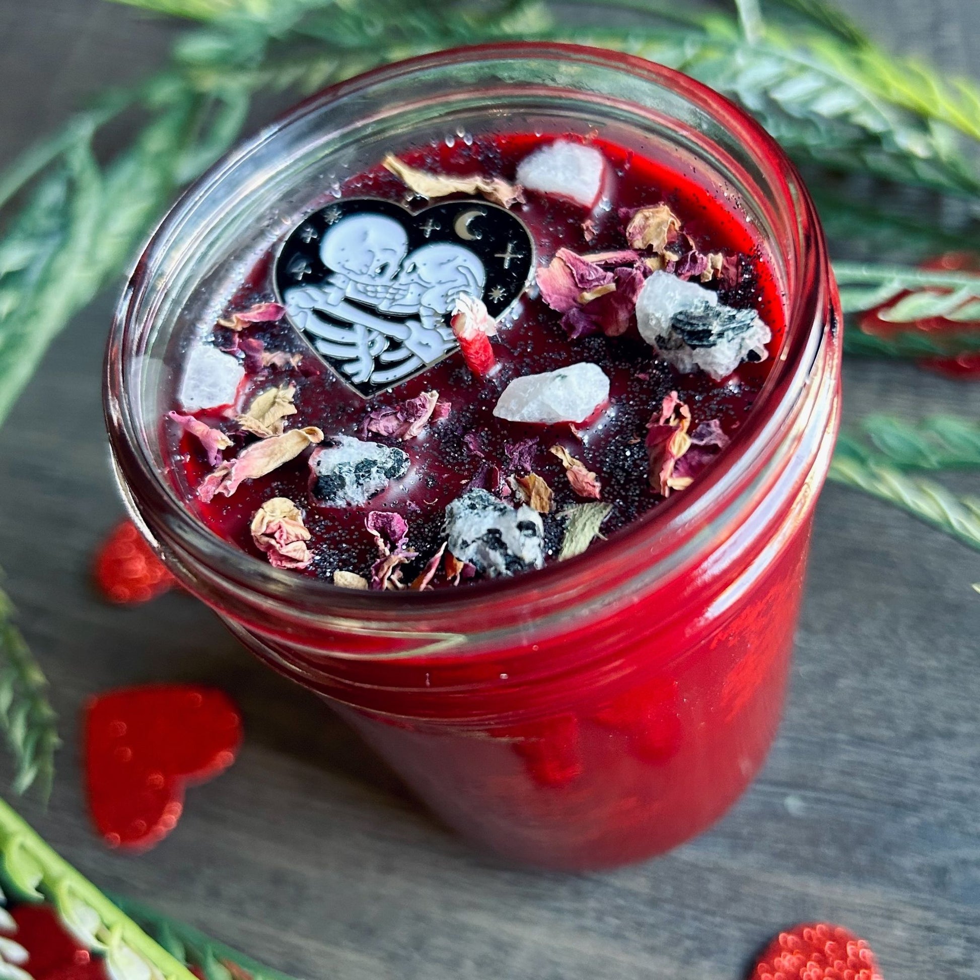 Eternally Yours Candle (Cranberry Apple & Clove) Cesarah's Spooky Shop