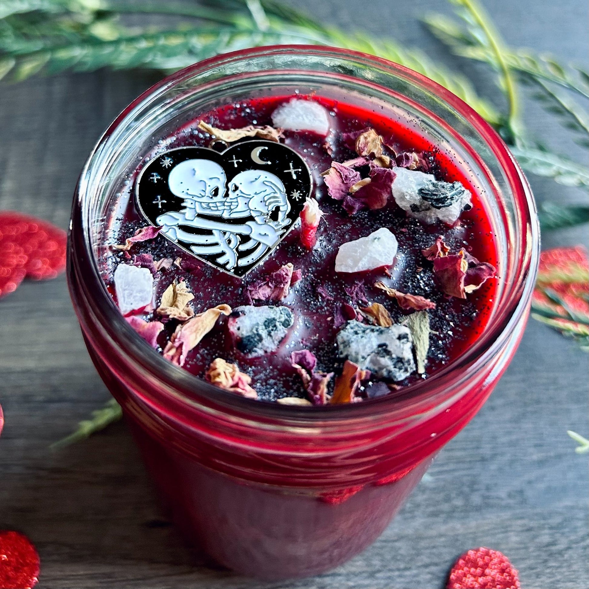 Eternally Yours Candle (Cranberry Apple & Clove) Cesarah's Spooky Shop