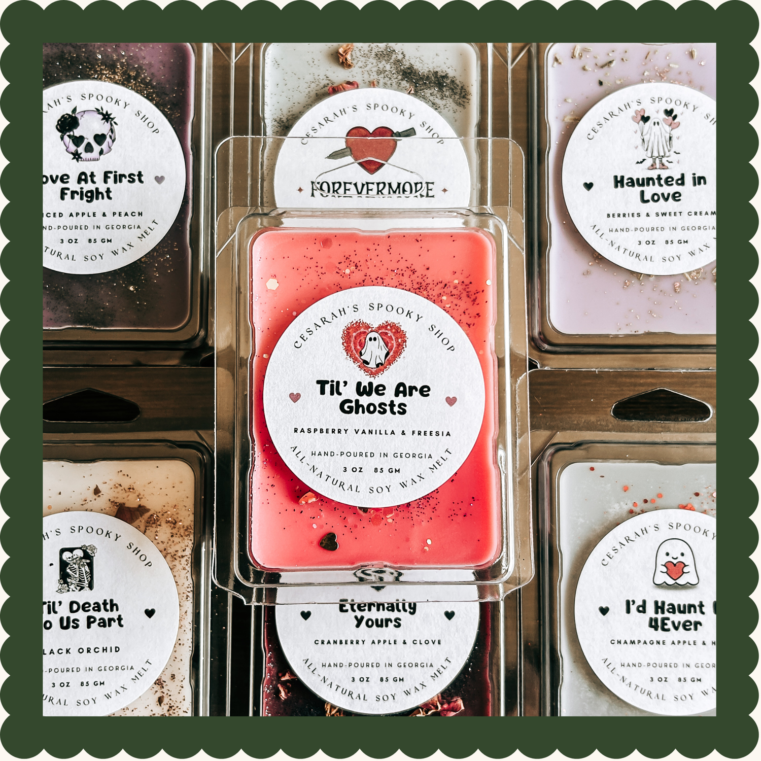 Spooky Valentines Wax Melts for Valloween