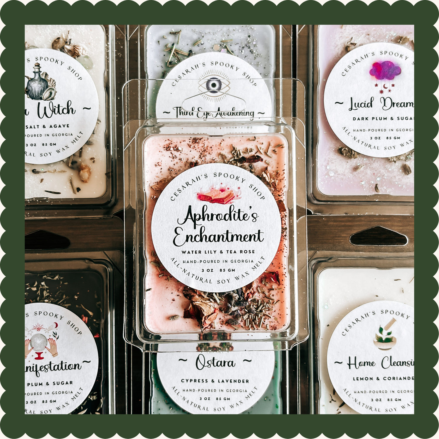 Whimsical Crystal Intention Wax Melts for Manifestation