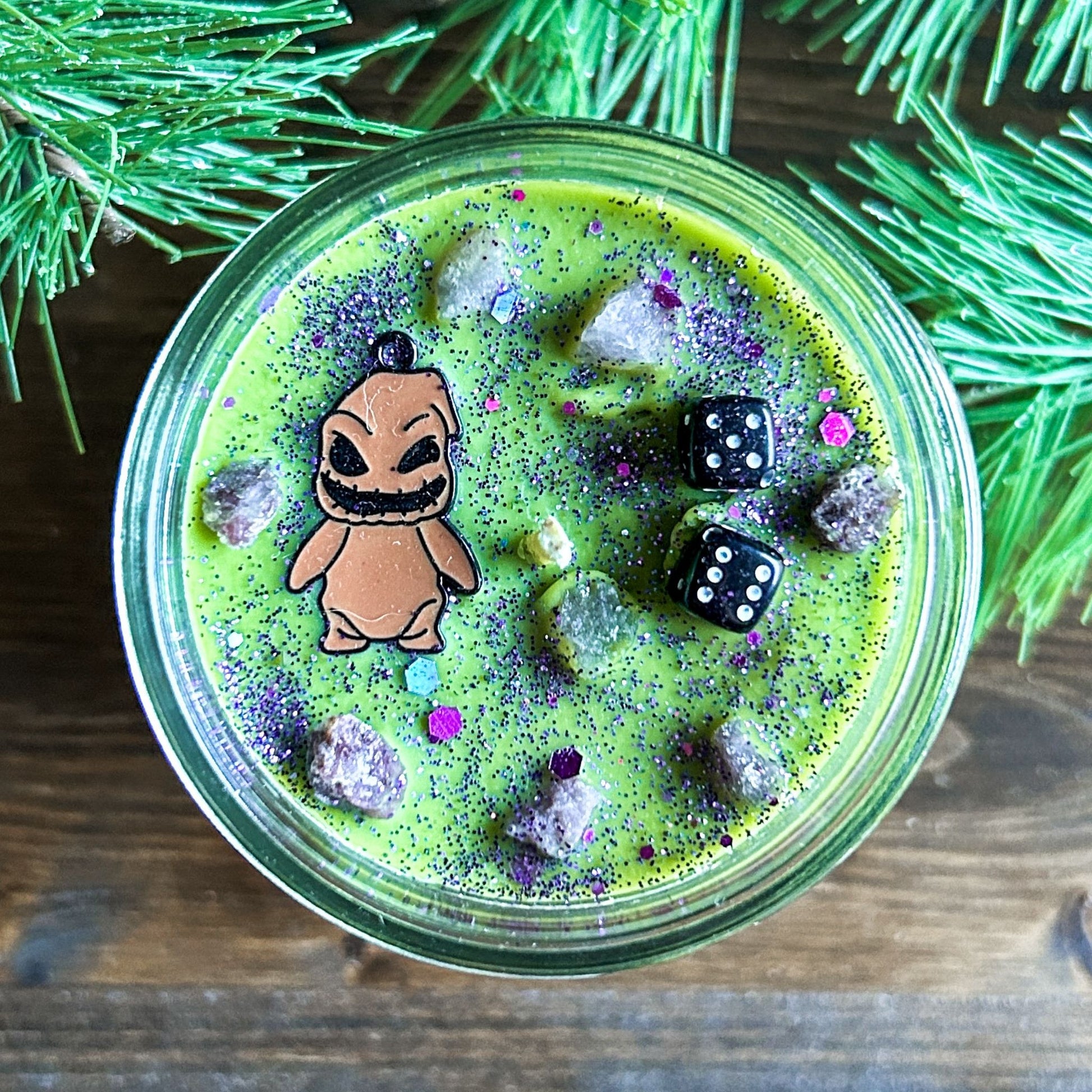 8oz Let's Boogie Candle (Blueberry Pumpkin Waffles) Cesarah's Spooky Shop