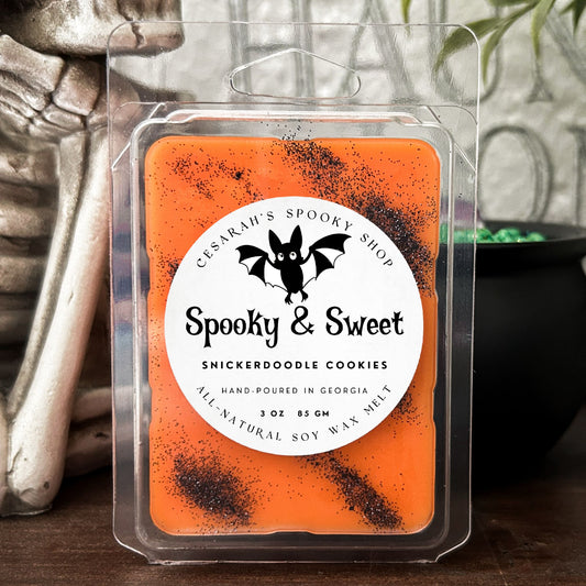 Spooky & Sweet Wax Melt (Snickerdoodle Cookies)